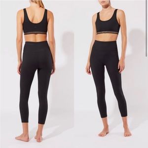 NWT Solid & Striped Ribbed High Tide Legging